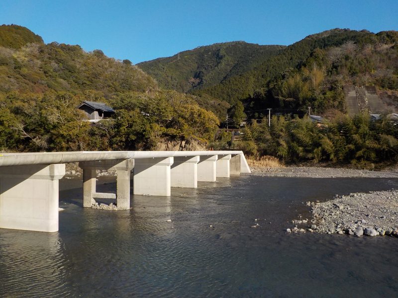 橋梁工事　観音橋